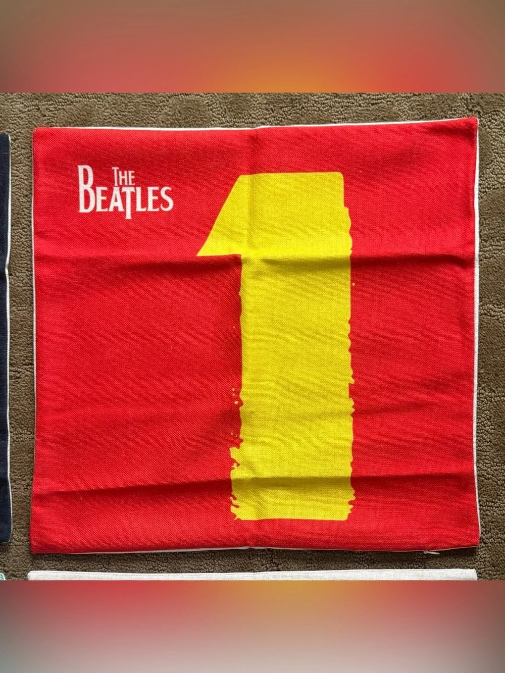 THE BEATLES Pillow covers set of 4 17” square
